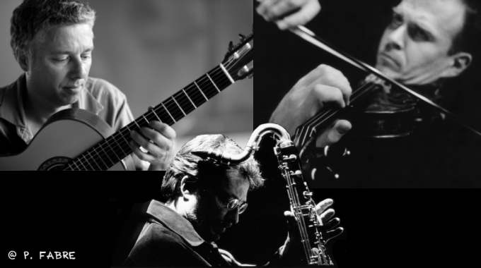 Photo Trio Subert - Huby - Hardy © P. Fabre