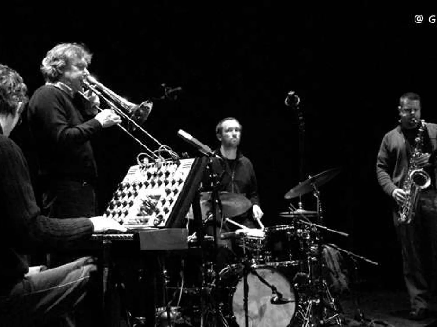 Photo Quartet Bauer - Vandermark - Nilssen-Love - Lehn © Gilles Pyvka