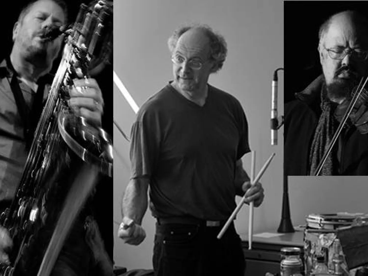 Photo Vandermark - Wachsmann - Lytton Trio © DR
