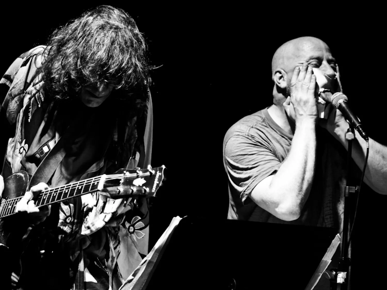 Photo duo Pennequin - Pauvros © Jean-Michel Monin