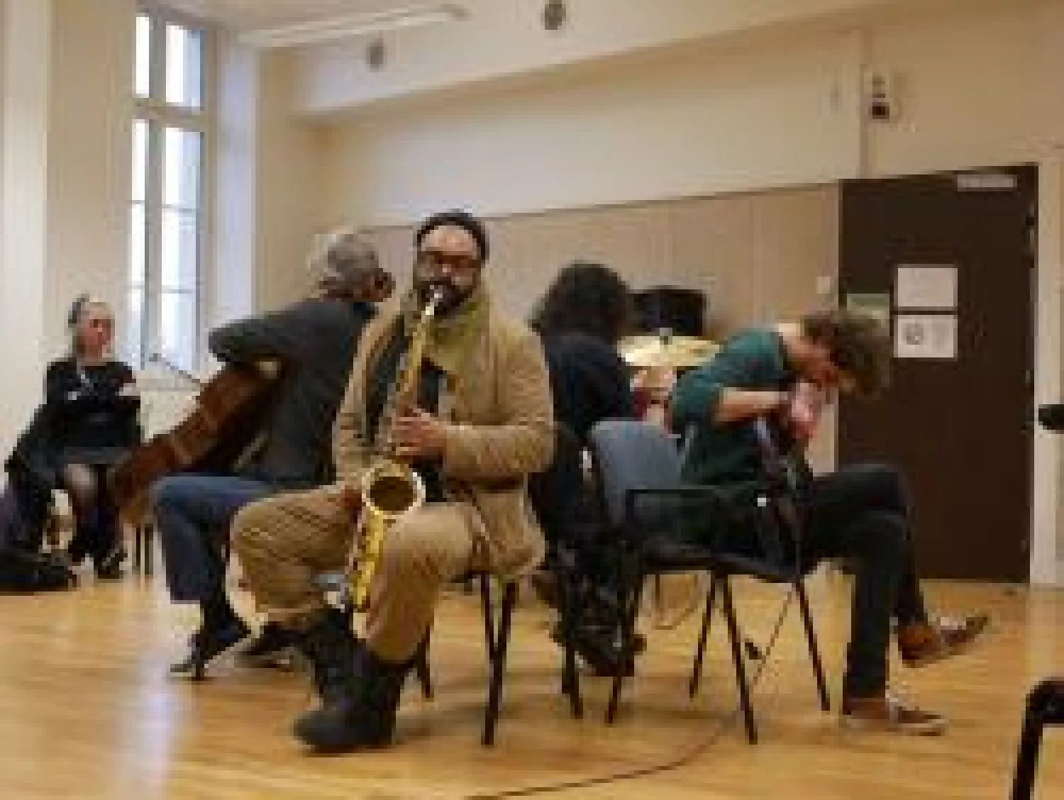 Masterclass Didier Petit, JayVe Montgomery et les étudiants du CFMI